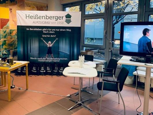 Messestand Heißenberger